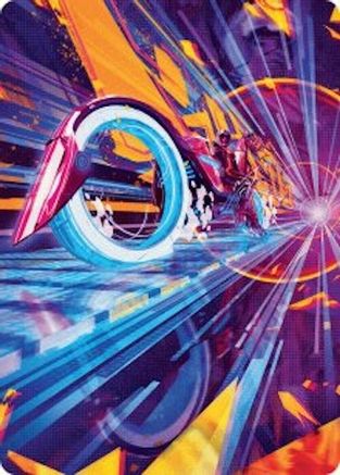 Spotcycle Scouter Art Card (-037) [Art Series: Aetherdrift]