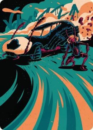 Carrion Cruiser Art Card (-039) [Art Series: Aetherdrift]