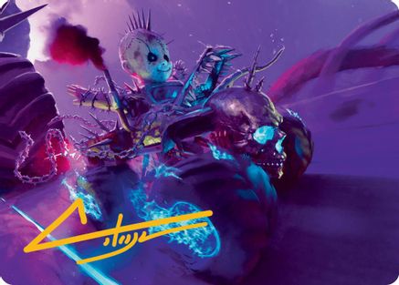 Pactdoll Terror Art Card (Gold-Stamped Signature) (-021) [Art Series: Aetherdrift]