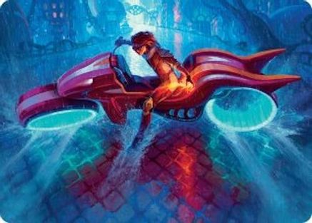 Chandra, Spark Hunter Art Card (-020) [Art Series: Aetherdrift]