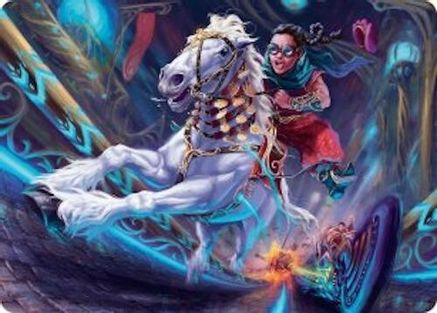 Gilded Ghoda Art Card (-034) [Art Series: Aetherdrift]