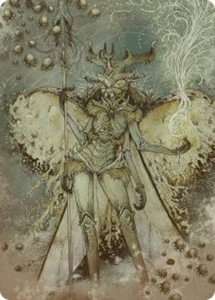 Aatchik, Emerald Radian Art Card (6/54) (-006) [Art Series: Aetherdrift]