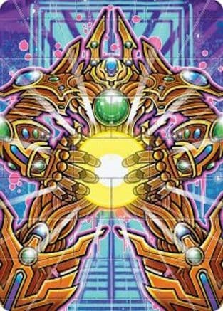 Brightglass Gearhulk Art Card (-053) [Art Series: Aetherdrift]