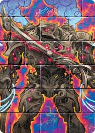 Coalstoke Gearhulk Art Card (-054) [Art Series: Aetherdrift]