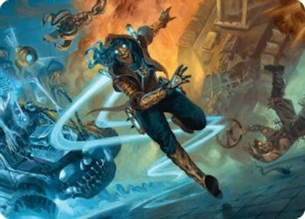 Sita Varma, Masked Racer Art Card (-026) [Art Series: Aetherdrift]