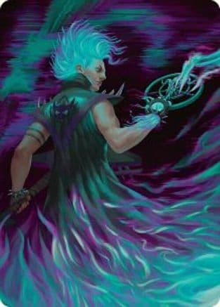 Winter, Cursed Rider Art Card (-007) [Art Series: Aetherdrift]