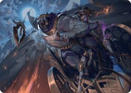 Zahur, Glory's Past Art Card (-010) [Art Series: Aetherdrift]