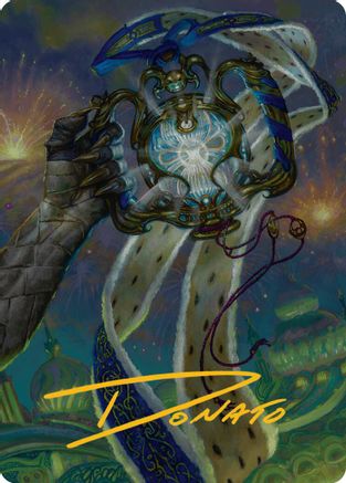 The Aetherspark Art Card (Gold-Stamped Signature) (-029) [Art Series: Aetherdrift]