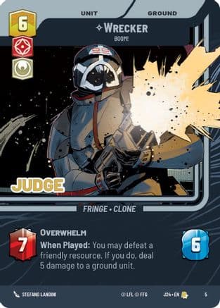 Wrecker - Boom! |  (5)  [Judge Promos]