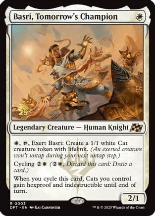 Basri, Tomorrow's Champion (-003) [Prerelease Cards]  Foil
