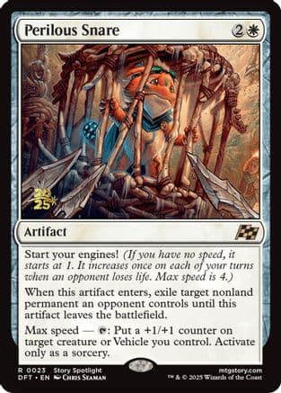 Perilous Snare (-023) [Prerelease Cards]  Foil