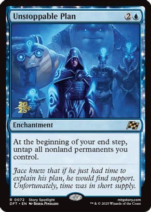 Unstoppable Plan (-072) [Prerelease Cards]  Foil