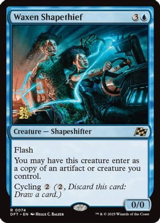 Waxen Shapethief (-074) [Prerelease Cards]  Foil