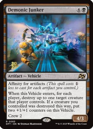 Demonic Junker (-083) [Prerelease Cards]  Foil