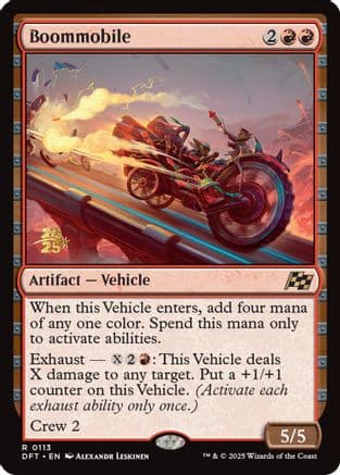 Boommobile (-113) [Prerelease Cards]  Foil
