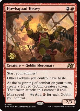 Howlsquad Heavy (-134) [Prerelease Cards]  Foil