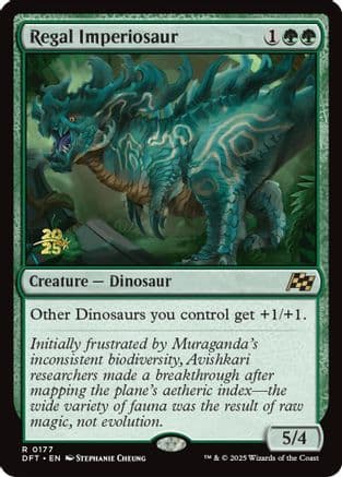 Regal Imperiosaur (-177) [Prerelease Cards]  Foil