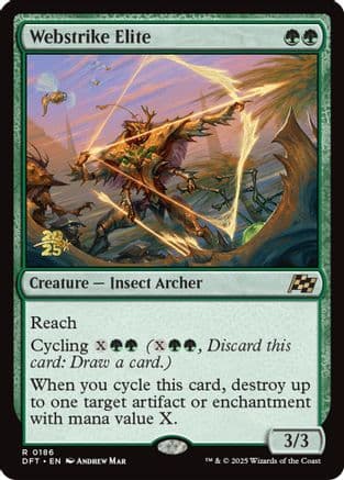 Webstrike Elite (-186) [Prerelease Cards]  Foil