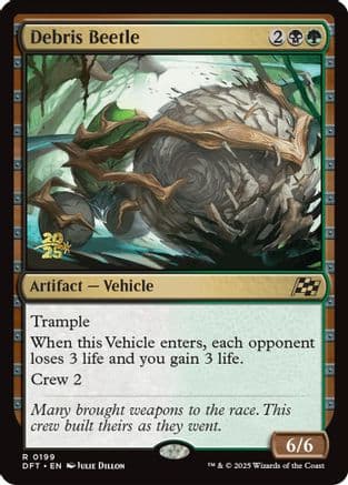 Debris Beetle (-199) [Prerelease Cards]  Foil