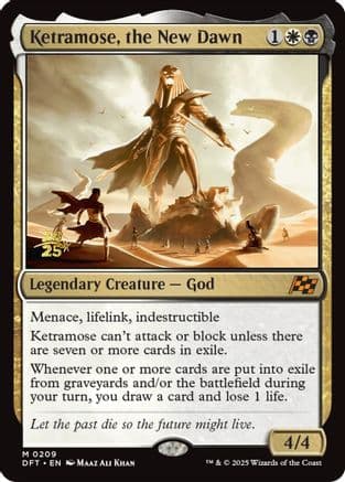 Ketramose, the New Dawn (-209) [Prerelease Cards]  Foil