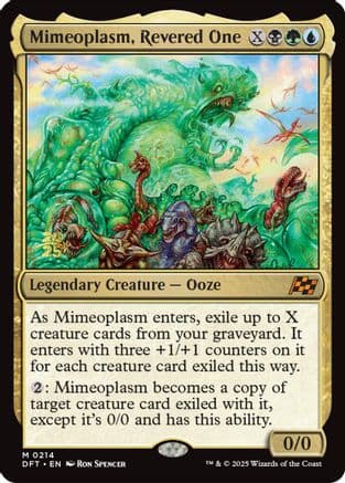 Mimeoplasm, Revered One (-214) [Prerelease Cards]  Foil