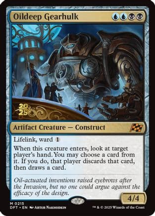 Oildeep Gearhulk (-215) [Prerelease Cards]  Foil