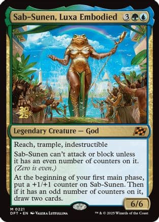 Sab-Sunen, Luxa Embodied (-221) [Prerelease Cards]  Foil