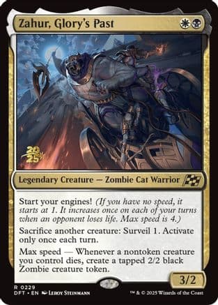 Zahur, Glory's Past (-229) [Prerelease Cards]  Foil