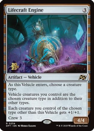 Lifecraft Engine (-234) [Prerelease Cards]  Foil