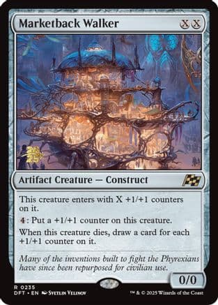 Marketback Walker (-235) [Prerelease Cards]  Foil