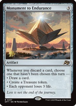Monument to Endurance (-237) [Prerelease Cards]  Foil