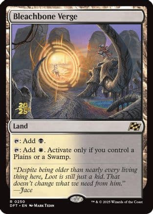 Bleachbone Verge (-250) [Prerelease Cards]  Foil