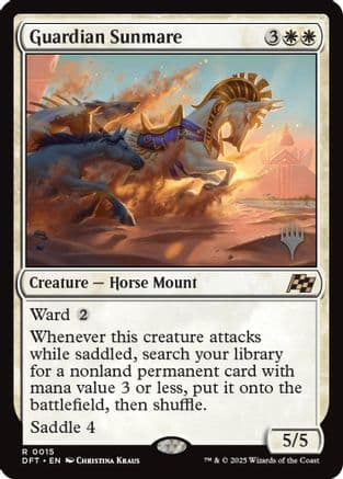 Guardian Sunmare (015) [Promo Pack: Aetherdrift]  Foil