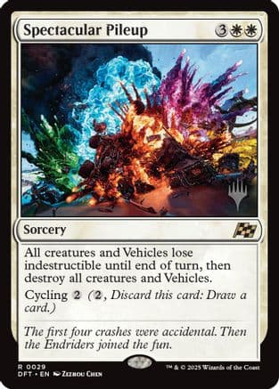 Spectacular Pileup (029) [Promo Pack: Aetherdrift]  Foil