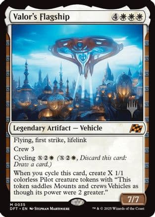 Valor's Flagship (035) [Promo Pack: Aetherdrift]