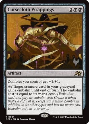 Cursecloth Wrappings (081) [Promo Pack: Aetherdrift]