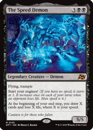 The Speed Demon (105) [Promo Pack: Aetherdrift]