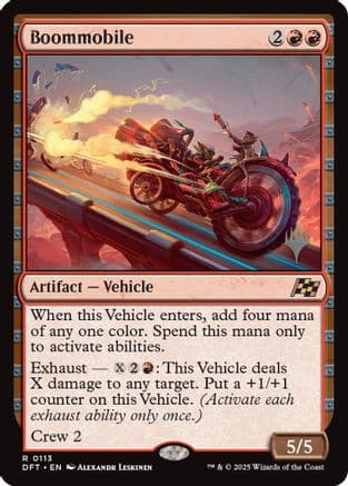Boommobile (113) [Promo Pack: Aetherdrift]  Foil