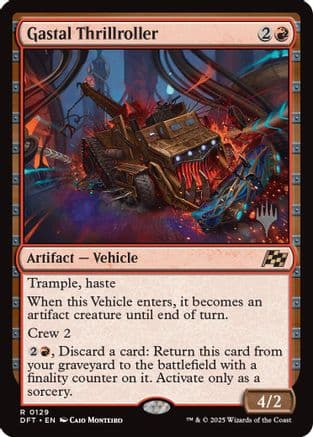 Gastal Thrillroller (129) [Promo Pack: Aetherdrift]