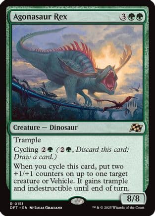 Agonasaur Rex (151) [Promo Pack: Aetherdrift]  Foil