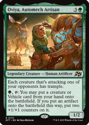 Oviya, Automech Artisan (173) [Promo Pack: Aetherdrift]  Foil