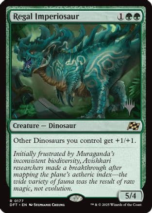 Regal Imperiosaur (177) [Promo Pack: Aetherdrift]