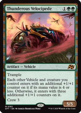 Thunderous Velocipede (183) [Promo Pack: Aetherdrift]