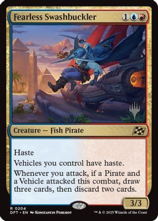 Fearless Swashbuckler (204) [Promo Pack: Aetherdrift]