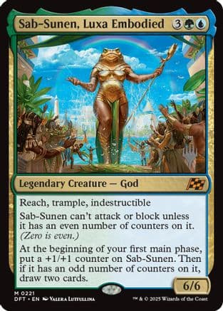 Sab-Sunen, Luxa Embodied (221) [Promo Pack: Aetherdrift]  Foil