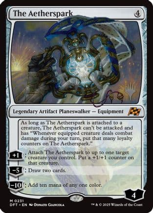 The Aetherspark (231) [Promo Pack: Aetherdrift]  Foil