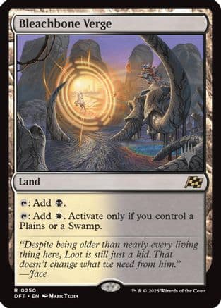 Bleachbone Verge (250) [Promo Pack: Aetherdrift]  Foil