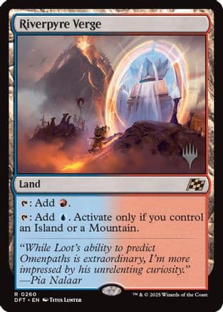 Riverpyre Verge (260) [Promo Pack: Aetherdrift]
