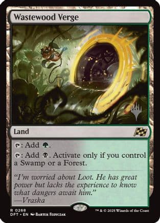Wastewood Verge (268) [Promo Pack: Aetherdrift]