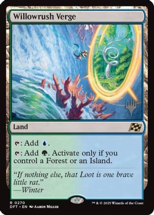 Willowrush Verge (270) [Promo Pack: Aetherdrift]  Foil